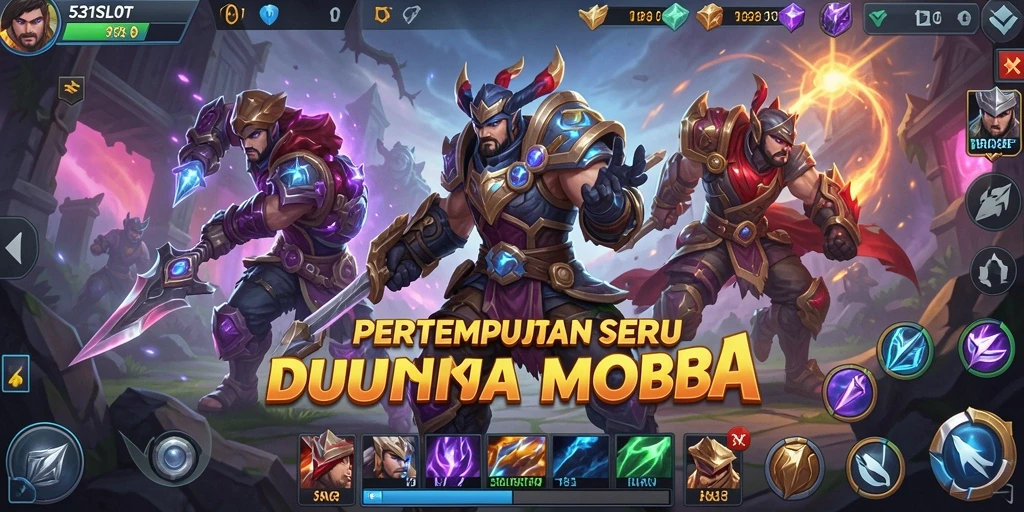 Tampilan gameplay 531SLOT yang penuh aksi dan strategi.