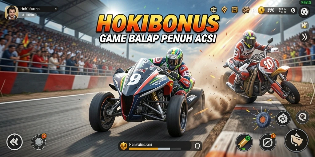 Tampilan menarik dari gameplay HOKIBONUS yang menegangkan.