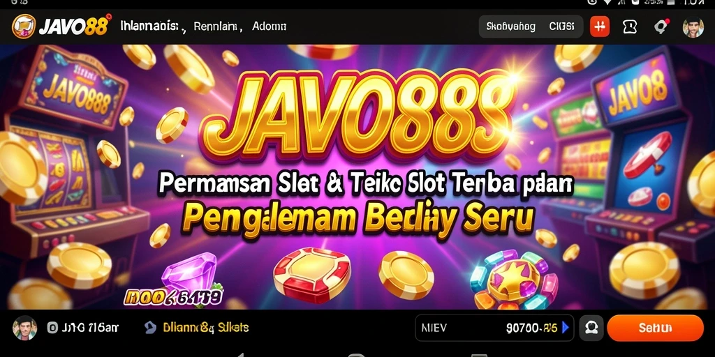 Tampilan gameplay slot yang menarik di JAVO88.