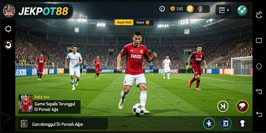 Tampilan gameplay realistik dalam JEKPOT88 yang menegangkan.