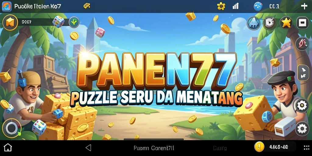 Tangkapan layar gameplay seru PANEN77 di level menantang.