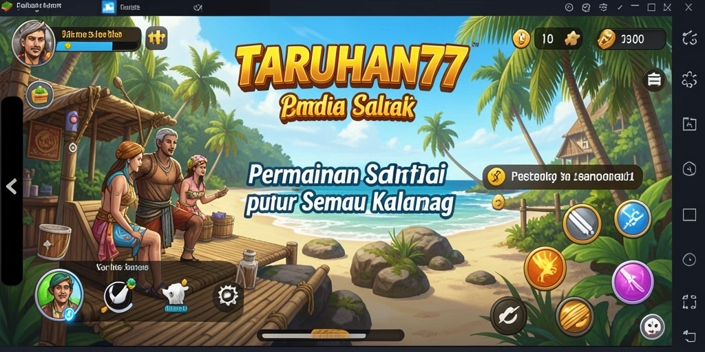 Tampilan menarik dari gameplay TARUHAN77 yang seru dan menantang.