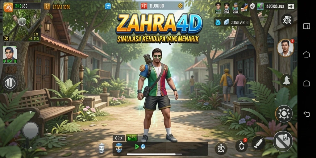 Tampilan gameplay <strong>ZAHRA4D</strong> yang menawan dan interaktif.